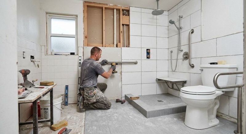 Senior Bathroom Renovation in Alpharetta, GA