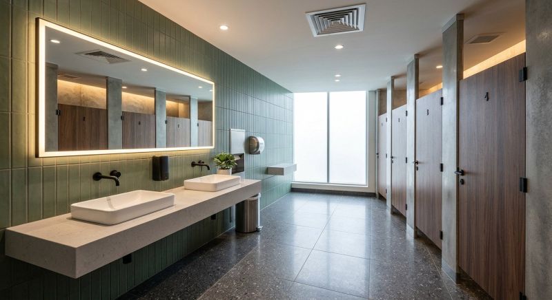 Office Restroom Renovation in Longmont, CO